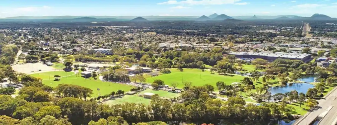 Caboolture - Glass House Mountains Caboolture with Glass House Mountains in the background