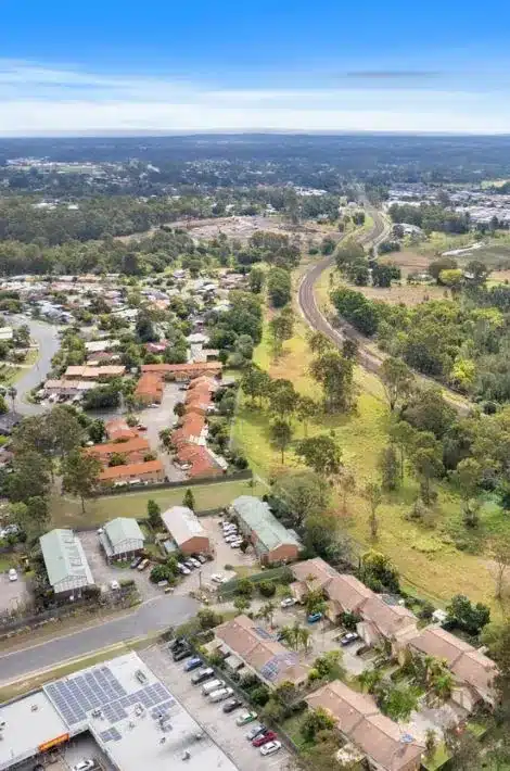 Edens Landing View Brisbane Edens Landing View toward Brisbane