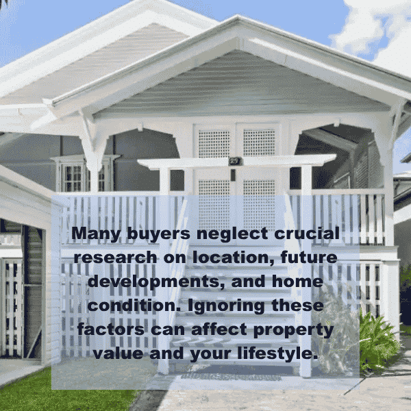 Homebuyer overlooking future construction risks and market trends in Brisbane.