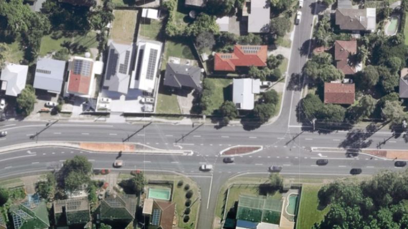 Houses on a Main Road